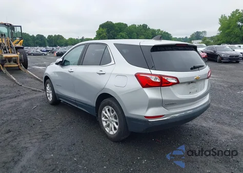 2021 Chevrolet Equinox Lt из США, поврежденный, VIN 3GNAXJEV2MS160638